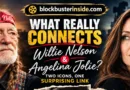 Willie Nelson and Angelina Jolie